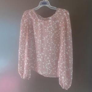 Vintage Xhilaration Cropped Blouse